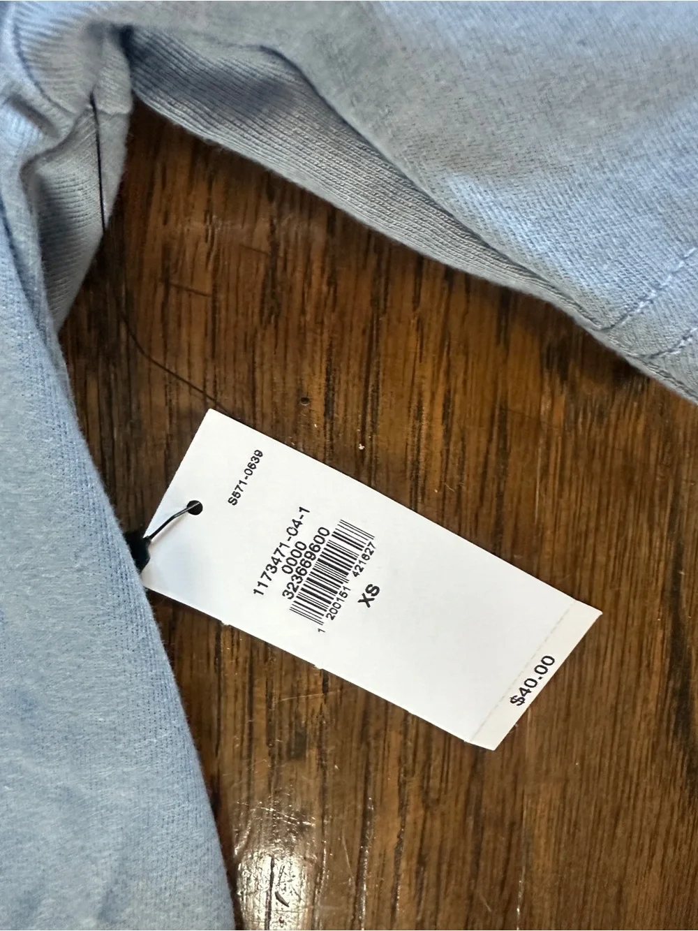 NWT Banana Republic Men's Graphic T-Shirt Top XS Motorcycle Palm Trees Blue NEW